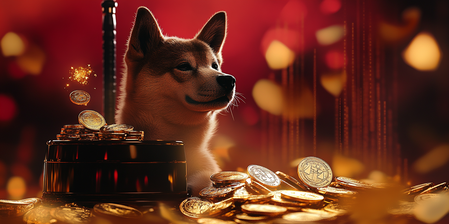 Dogecoin приближается к редкому золотому кресту