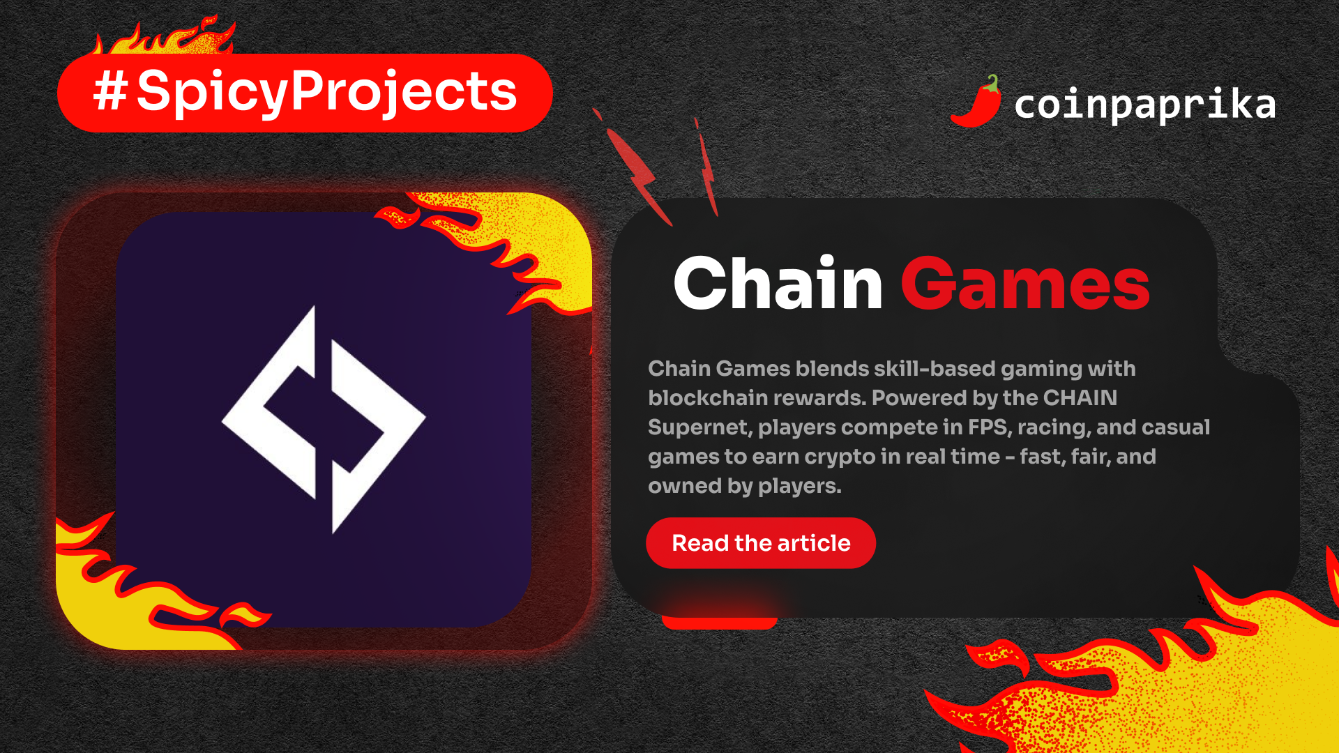 Spicy Projects #15: Chain Games