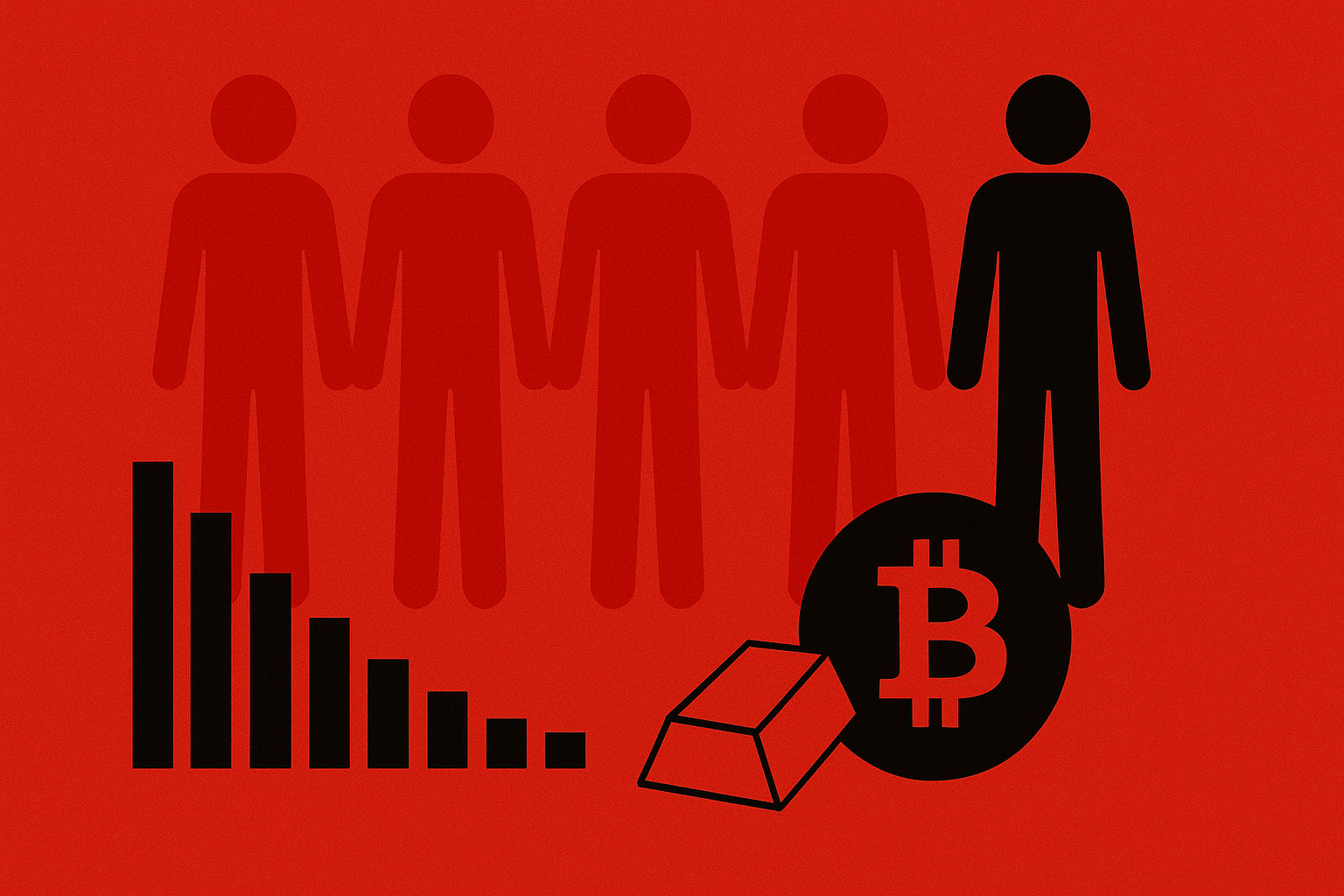 Americans Back Bitcoin Over Gold: Majority Favor Crypto Diversification