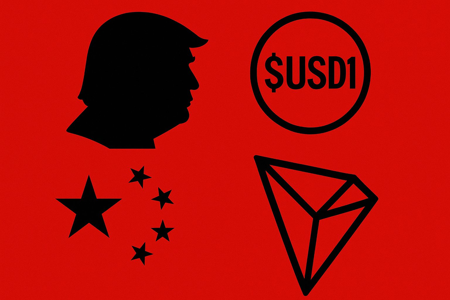 Trump Lunches Dollar Stablecoin On Chinese Linked Blockchain