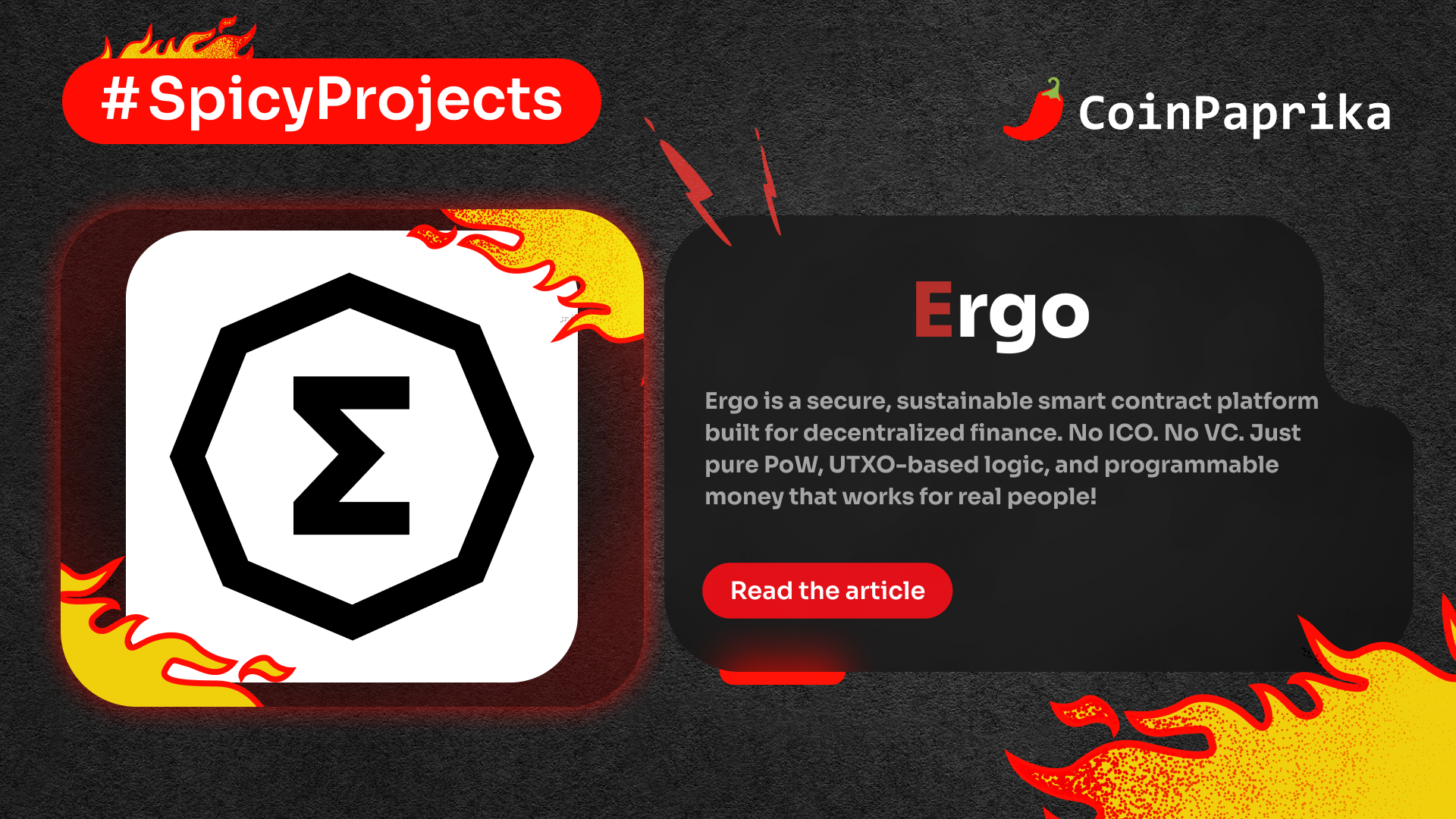 Spicy Projects #20: Ergo