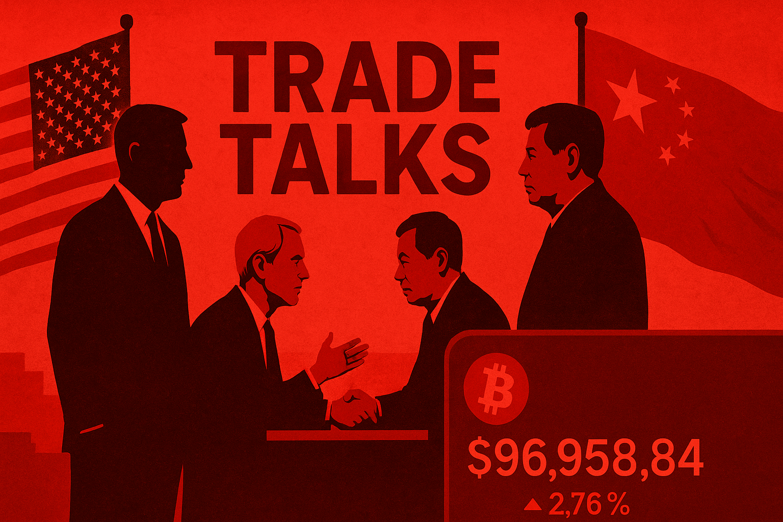 US-China Begin Trade Talks to Cool Down Tariff Tensions