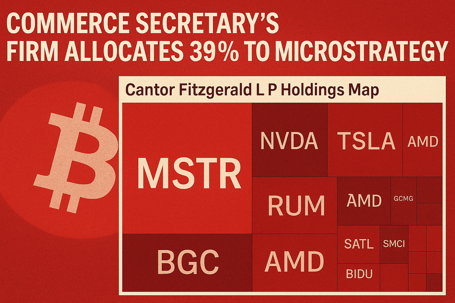 Commerce Secretary's Firm Allocates 39% to MicroStrategy