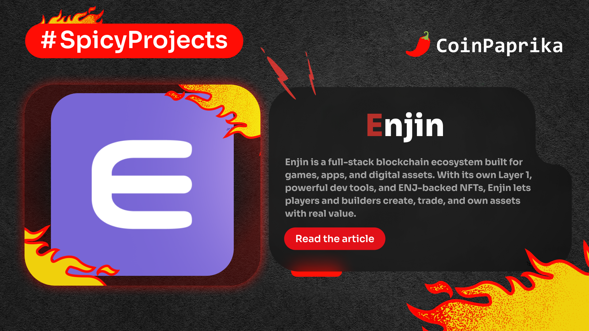 Spicy Projects #19: Enjin