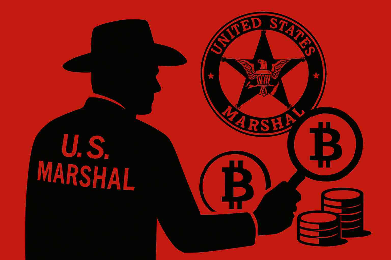 Служба маршалов США раскрывает реальные запасы BTC